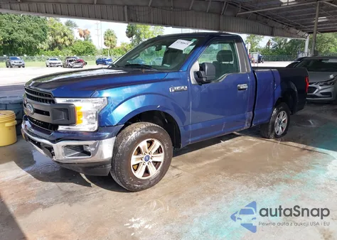 2019 Ford F-150 Xl from USA, damaged, VIN 1FTMF1CB1KKC07989